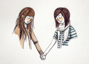 Sisters. Image found on Flickr.com